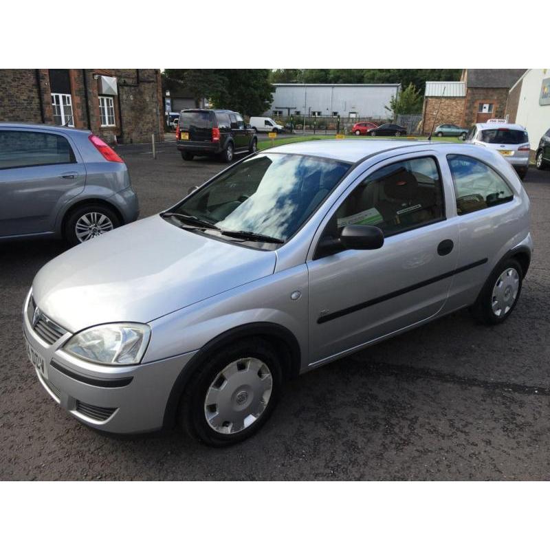 5404 Vauxhall Corsa 1.3CDTi 16v Life Silver 3 Door 53065mls MOT 12m