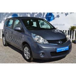 NISSAN NOTE Can't get car finance? Bad credit, unemployed? we can help!