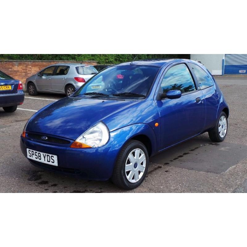 2008 58 FORD KA STYLE 1.3 30K BLUE (CHEAPER PART EX WELCOME)*** IDEAL FIRST CAR ***