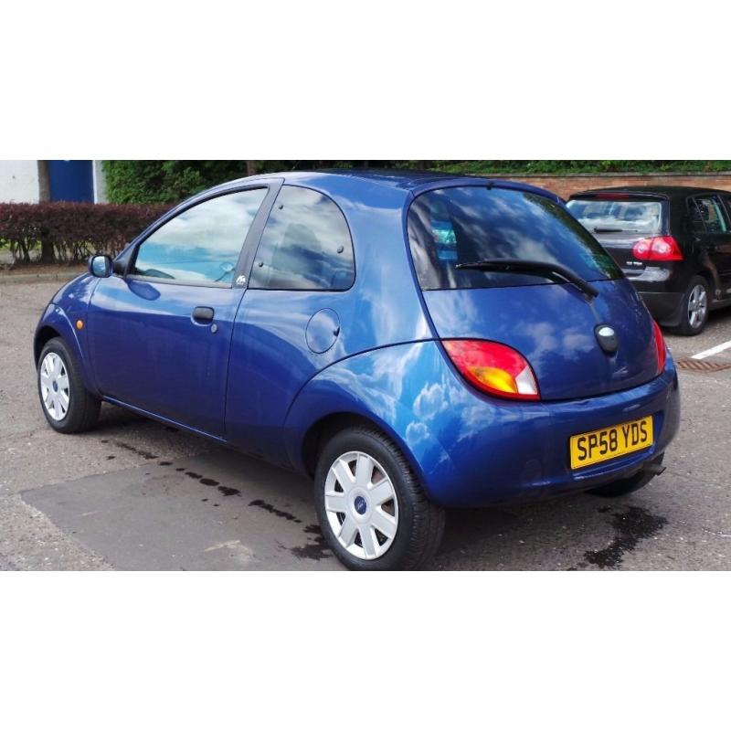 2008 58 FORD KA STYLE 1.3 30K BLUE (CHEAPER PART EX WELCOME)*** IDEAL FIRST CAR ***