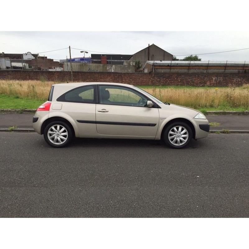 06 REG RENAULT MEGANE 1.4 **53,000** MILES MOT 1 YEAR astra focus golf civic peugeot 206 307 clio