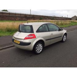 06 REG RENAULT MEGANE 1.4 **53,000** MILES MOT 1 YEAR astra focus golf civic peugeot 206 307 clio