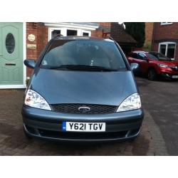 Ford Galaxy 1.8tdi Blue 2001 y reg 7 seater