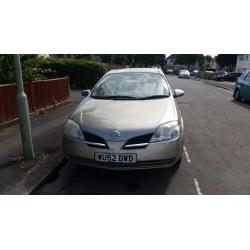 nissan primera 2002 10 months mot