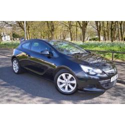 2012 VAUXHALL ASTRA GTC 1.4 I TURBO 16V SPORT 3DR (START/STOP)