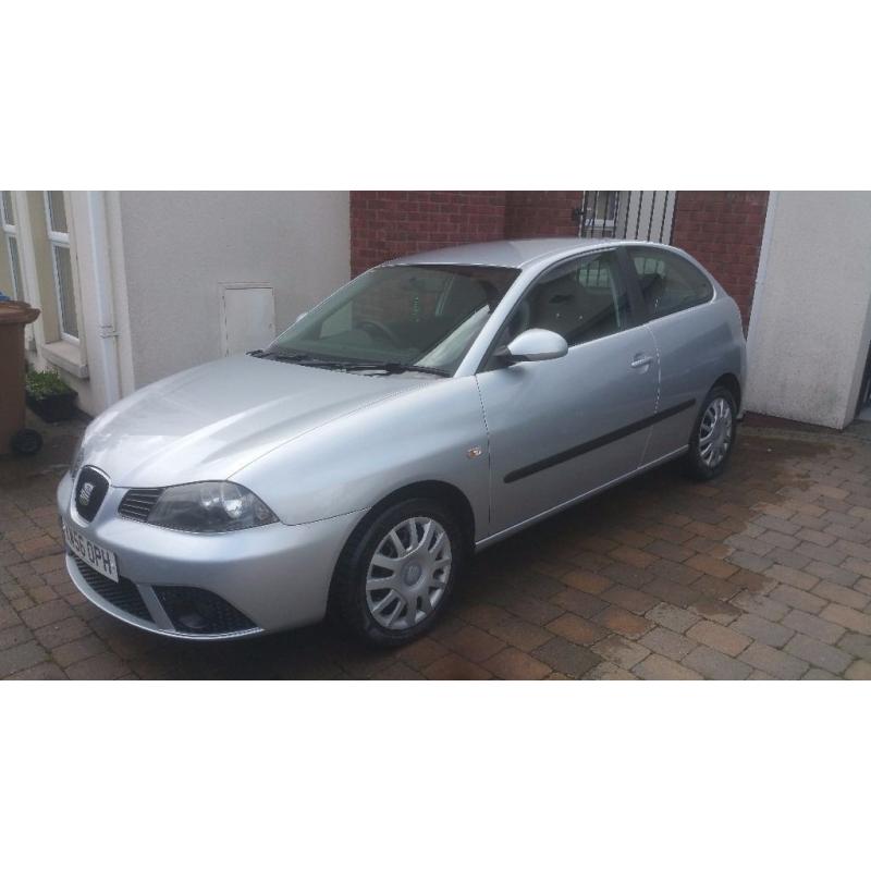 2007 SEAT IBIZA 1.4 STYLANCE, ONLY81K, LONG MOT, JUST SERVICED, EXCELLENT CONDITION! (NOT VAUXHALL)