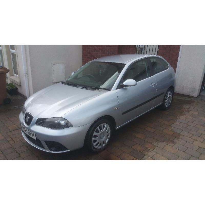 2007 SEAT IBIZA 1.4 STYLANCE, ONLY81K, LONG MOT, JUST SERVICED, EXCELLENT CONDITION! (NOT VAUXHALL)