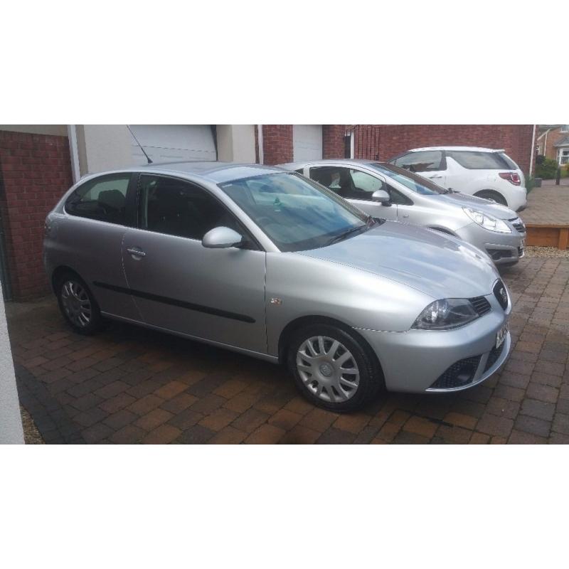 2007 SEAT IBIZA 1.4 STYLANCE, ONLY81K, LONG MOT, JUST SERVICED, EXCELLENT CONDITION! (NOT VAUXHALL)