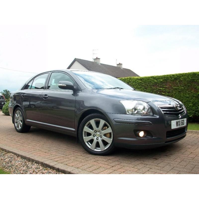 2008 TOYOTA AVENSIS D4D DIESEL 5DOOR HATCHBACK OUTSTANDING CAR