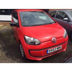 2012 (62) VOLKSWAGEN UP, 1 OWNER FROM NEW, 8,000 GENUINE MILES