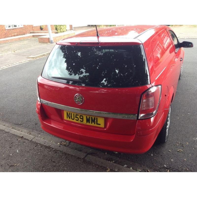 Vauxhall Astra van 1.7 cdti deisel 2009/59 83.000 miles 6 months mot 1 owner from new