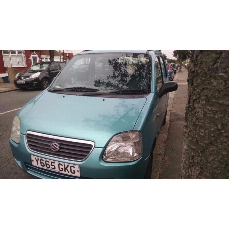 Suzuki wagon R 1,3 petrol 106 k/mil MOT 6 month clean car(Quick Sale)