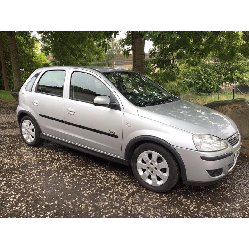 06 Reg Vauxhall Corsa 1.2 SXI 5dr (1 YEARS MOT).not punto fiesta clio 206 ka kia micra polo