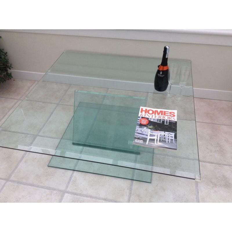 Designer Glass Coffee Table