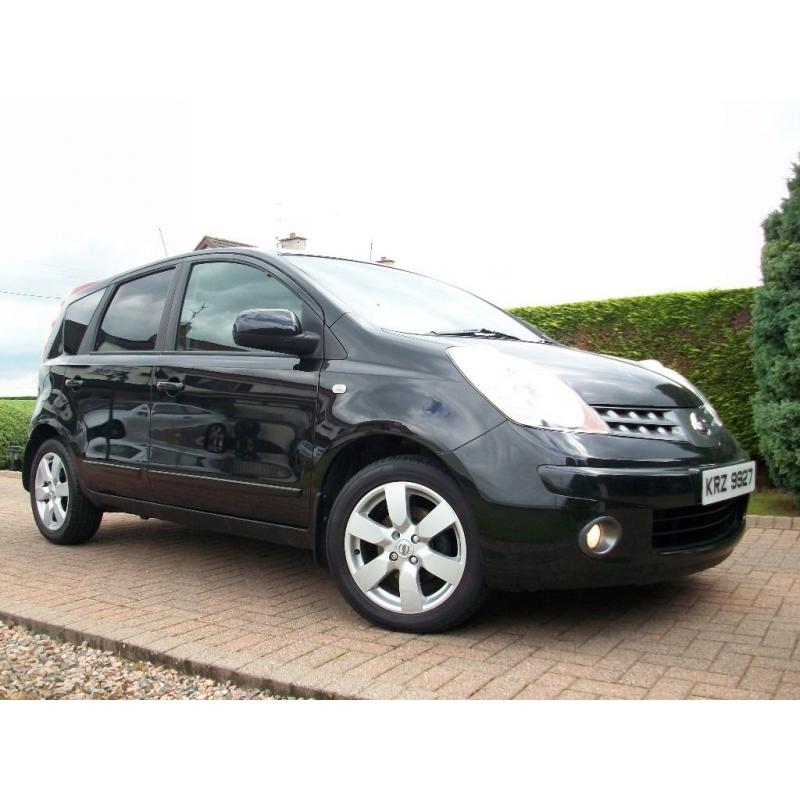 2008 NISSAN NOTE ACENTA 1.5 DDCI ONE OWNER FROM NEW