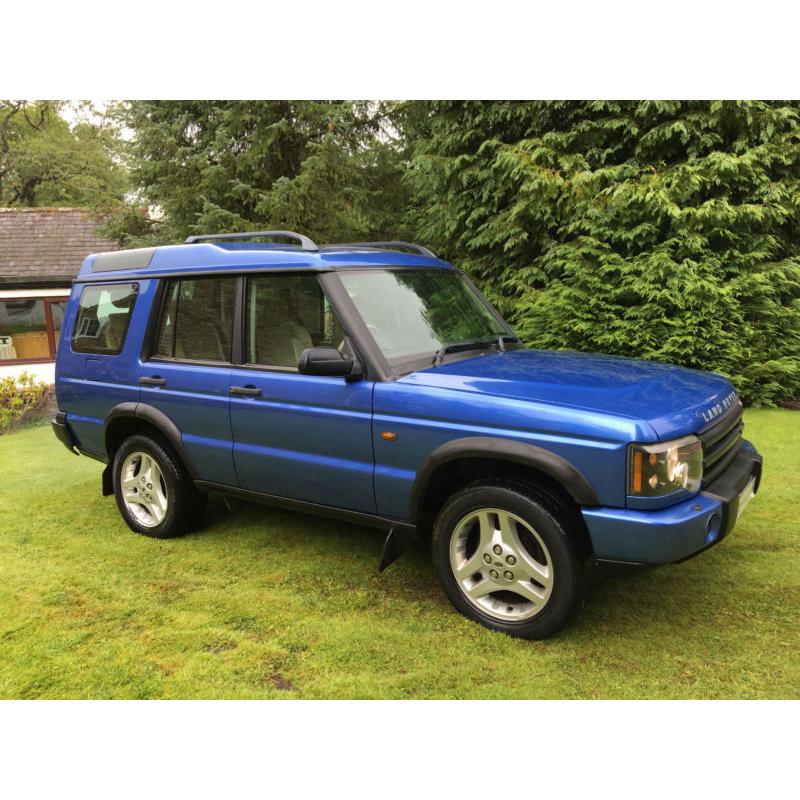 STUNNING ICONIC LAND ROVER DISCOVERY II TD5 XS FACELIFT LOW MILES AUTOMATIC 7ST