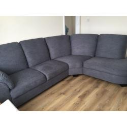 IKEA Tidafors Corner Sofa in Hensta Grey 1 - 3 months old