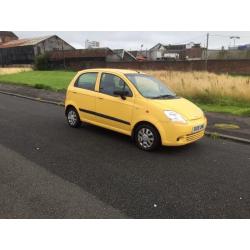 06 REG CHEVROLET MATIZ 1.0 **27,000** MILES MOT 1 YEAR corsa clio fiesta ka aygo c1 picanto polo