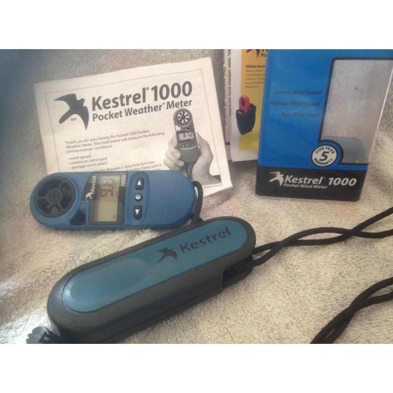 KESTRAL1000 POCKET WIND METER BARGAIN