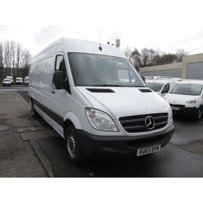 Mercedes-Benz Sprinter 313 CDi LWB High Roof 3.5T Van DIESEL MANUAL WHITE (2013)