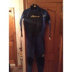 Large sola fusion wetsuit with labels