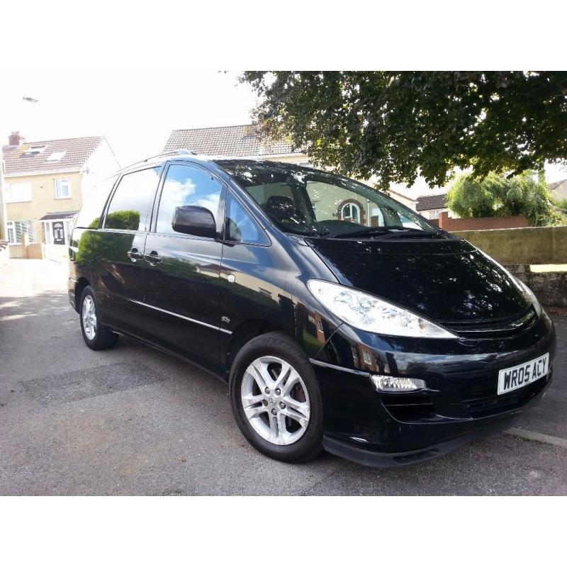 2005 '05' Toyota Previa T Spirit D-4D Mot October 128k psh 7 Seater Galaxy Sharan size