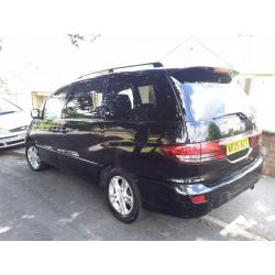 2005 '05' Toyota Previa T Spirit D-4D Mot October 128k psh 7 Seater Galaxy Sharan size