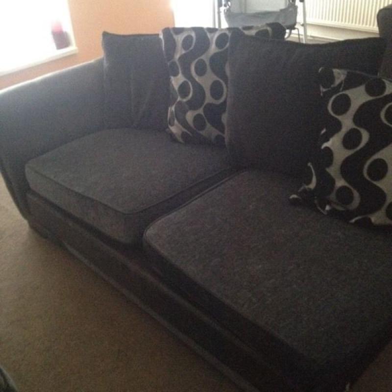 Large Black Corner Suite