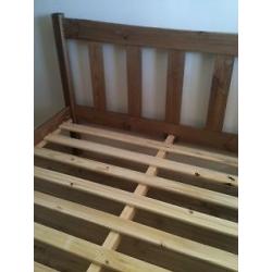 Havana Double Bed Frame with Slats (New)