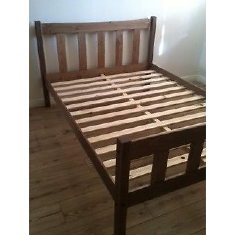 Havana Double Bed Frame with Slats (New)