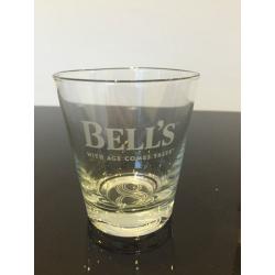 Bells whisky glasses x6