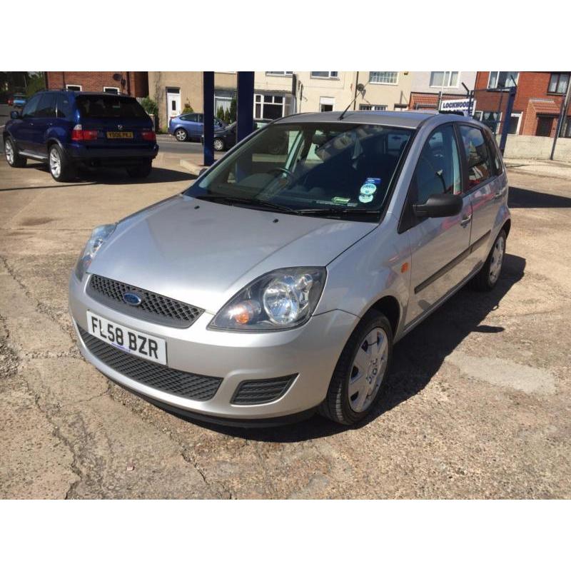 2008 Ford Fiesta 1.25 Style 57,000 miles good history HPI CLEAR