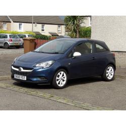 2015 Vauxhall Corsa Sting (Dark Blue), !!! ONLY 4100 MILES !!! 1.2 liter, 3 door Petrol Hatchback