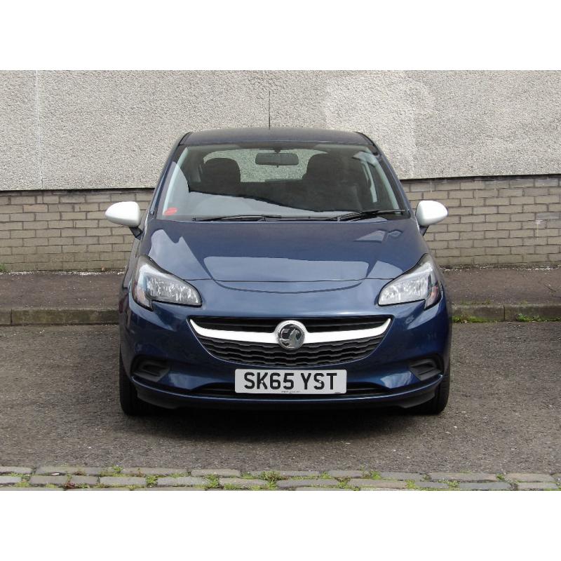 2015 Vauxhall Corsa Sting (Dark Blue), !!! ONLY 4100 MILES !!! 1.2 liter, 3 door Petrol Hatchback