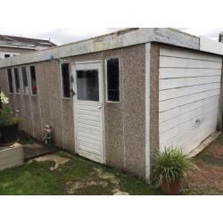 Concrete sectional garage