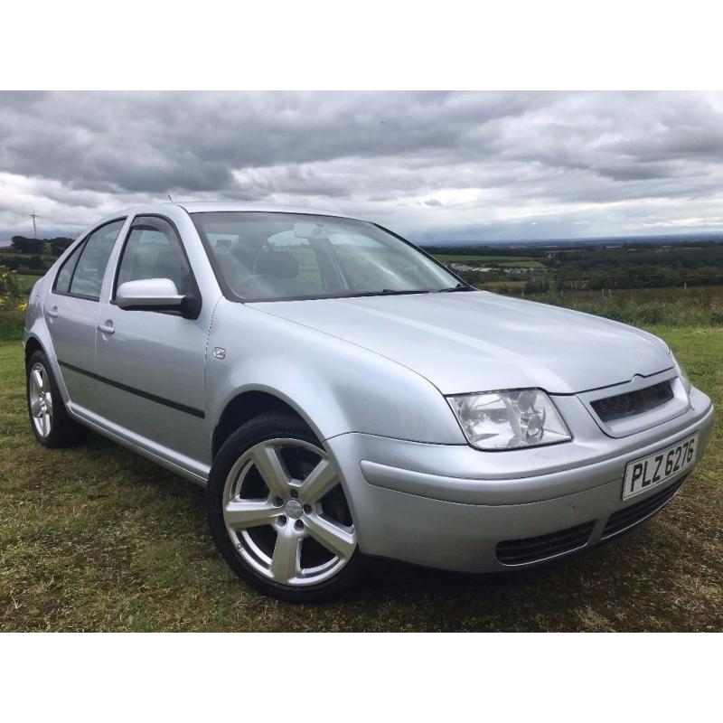 2005 VOLSKWAGON BORA 1.6 PETROL S 98921 MILES RS6 ALLOYS MOT'D NOV 16 EXCELLENT CONDITION