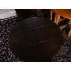 Oak Drop Leaf Coffee Table In Good Condition