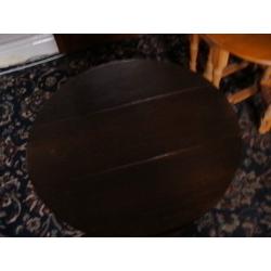 Oak Drop Leaf Coffee Table In Good Condition