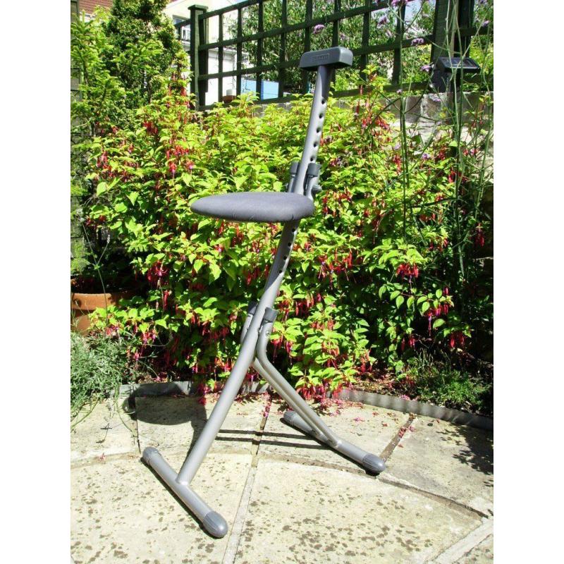 Ironing/Perching seat, Leifheit, folding, height adjustable, never used