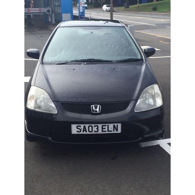 BEAUTIFUL BARGAIN!!//HONDA CIVIC SPORT 2003 1.6//LEATHER INTERIOR!!