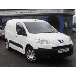 2011 Peugeot Partner SE 625 HDI Van In White