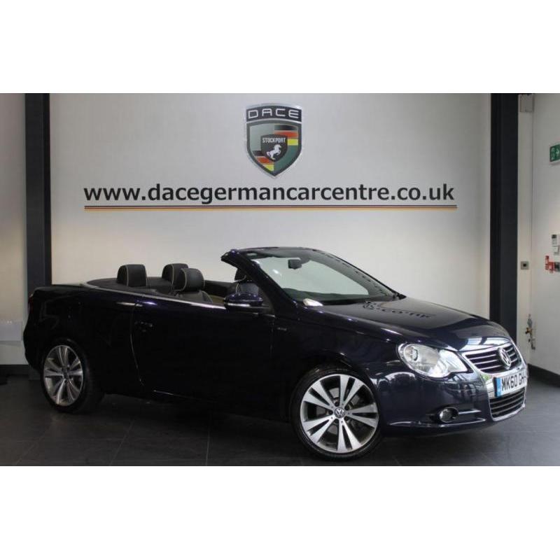 2010 60 VOLKSWAGEN EOS 2.0 INDIVIDUAL TDI 2DR 138 BHP DIESEL