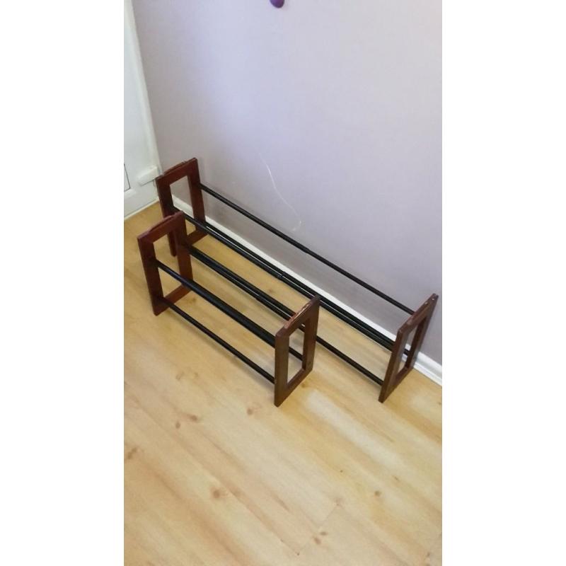 Shoe shelve unit x2