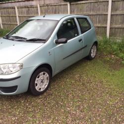 2004 Fiat Punto 1.2 8v 78838 miles