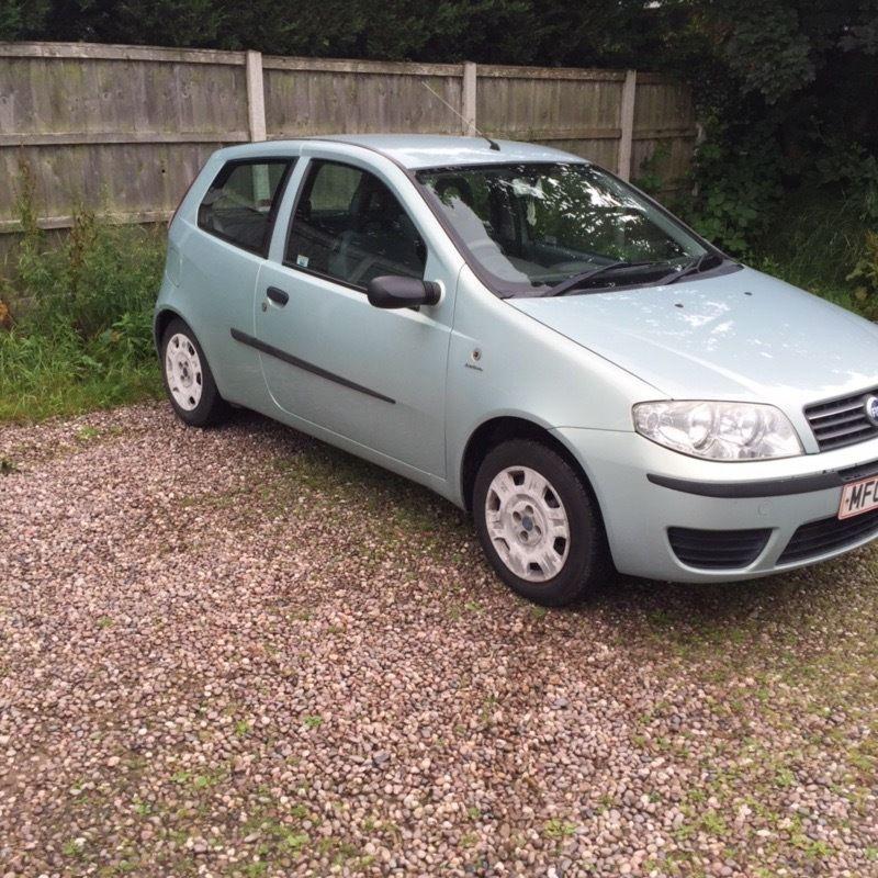 2004 Fiat Punto 1.2 8v 78838 miles