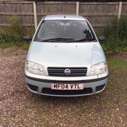 2004 Fiat Punto 1.2 8v 78838 miles