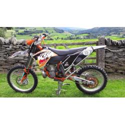 KTM 250 EXC ENDURO GREENLANE MOTORBIKE ROAD REGISTERED MOT V5 TWO STROKE