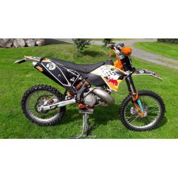 KTM 250 EXC ENDURO GREENLANE MOTORBIKE ROAD REGISTERED MOT V5 TWO STROKE