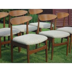 SET OF SIX DINING CHAIRS