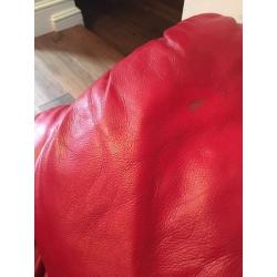 2 seater leather sofa